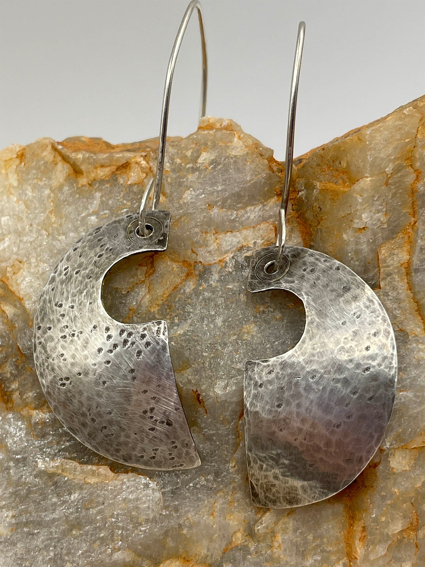 Looking Within - Sterling Silver Earrings